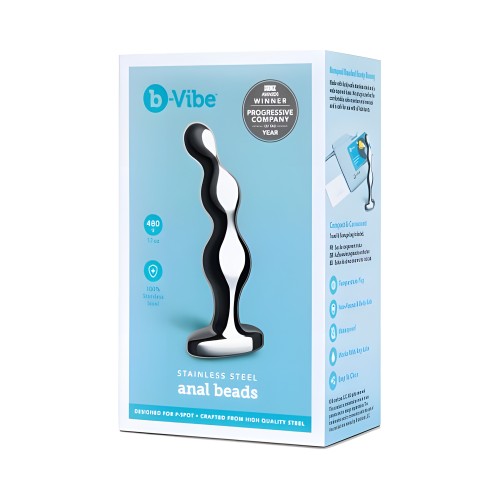 B-vibe Stainless Steel Anal Beads