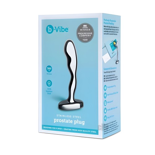 B-vibe Stainless Steel Prostate Plug