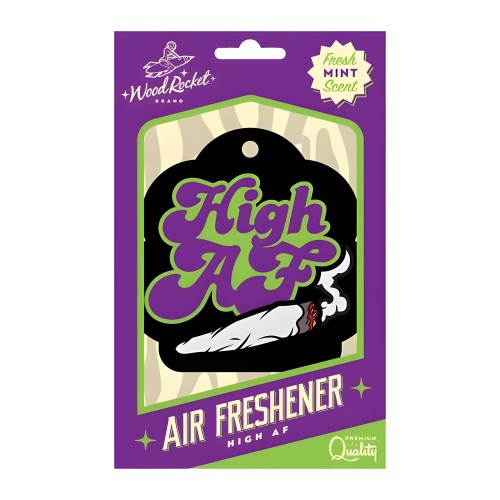 Wood Rocket Air Freshener - High Af
