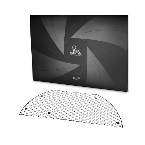 Bijoux Indiscrets Louise Eye Mask - Black