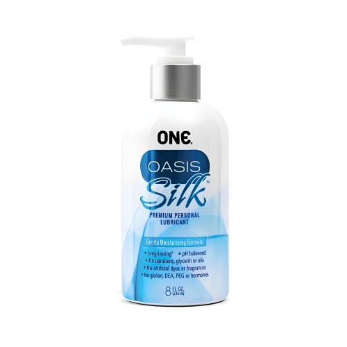 Lubricante Híbrido One Oasis Silk 8 Oz.