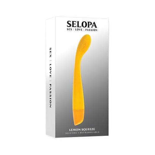 Selopa Lemon Squeeze Rechargeable Vibe