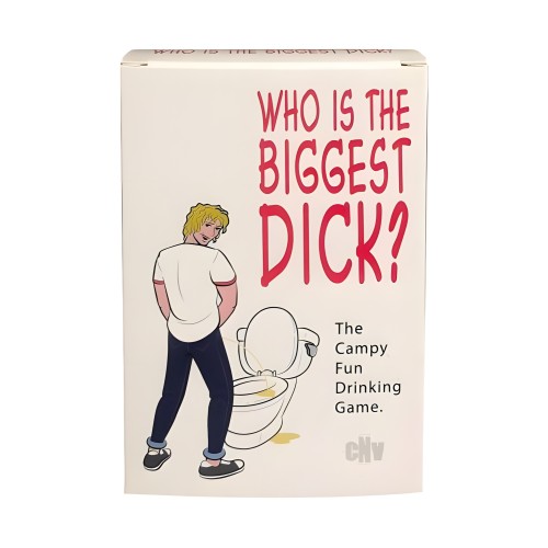 Who's The Biggest Dick? Card Game