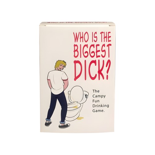 Who's The Biggest Dick? Card Game
