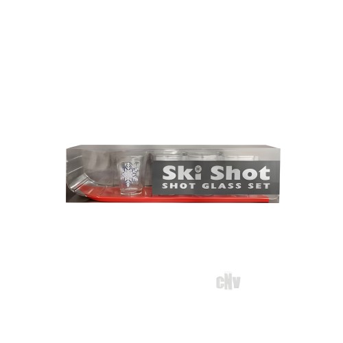Set de 4 Vasos de Shot Ski