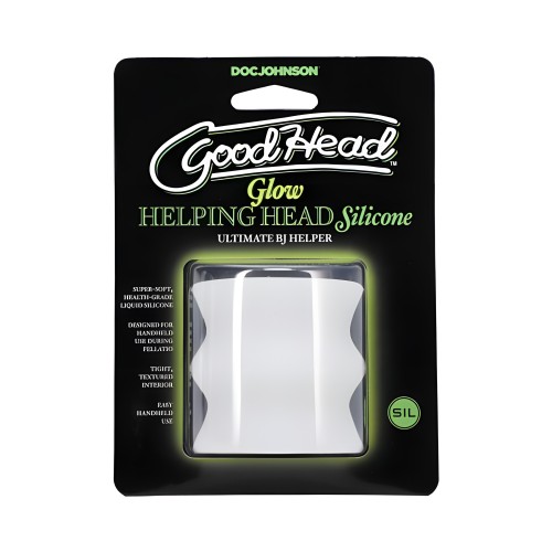 Goodhead Glow Helping Head Silicone - Intense Pleasure