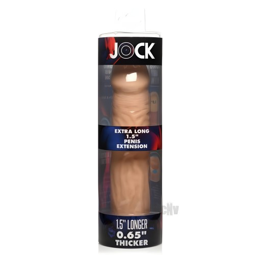 Sleeve de Extensión de Pene Jock Extra Largo 1.5in Light