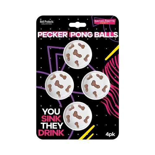 Pecker Beer Pong Balls