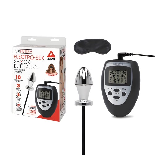 Lux Fetish Electro-sex Shock Butt Plug