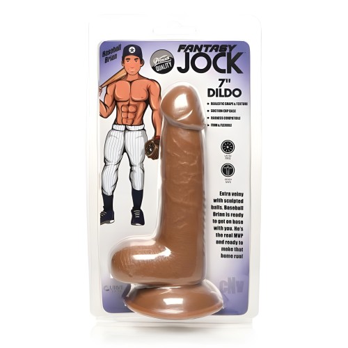Baseball Brian 7 Medium Realistic Dildo