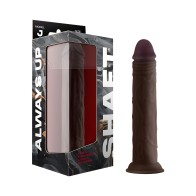 Dildo Mahogany Modelo J Silicona Líquida