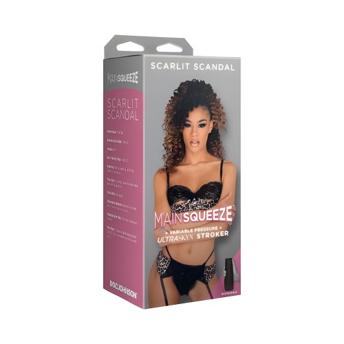 Main Squeeze Scarlet Scandal Vagina Caramelo | Experiencia Realista