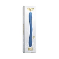 Tryst Duet Blue - Double-Ended Vibrator