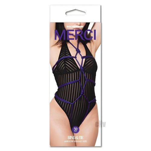 Merci Bind Tie 6mm Rope 50` - Comfort in Bondage