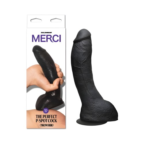 Merci The Perfect P-spot Cock Black