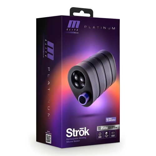 M Elite Platinum Strok - Black