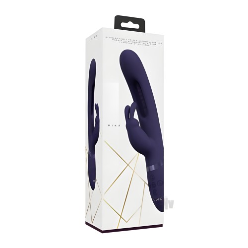 Mika Triple Motor Rabbit Purple - Ultimate Vibrator