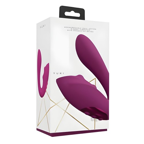 Vive Yumi Rechargeable Triple Motor G-spot Finger Motion Vibrator And Flickering Tongue Stimulator P