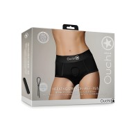 Shots Ouch Vibrating Strap-On Brief