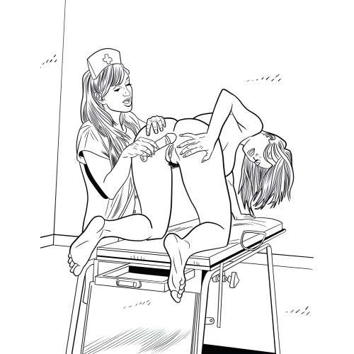 XXX Nurses Coloring Book - Relaxing Adult Coloring Book