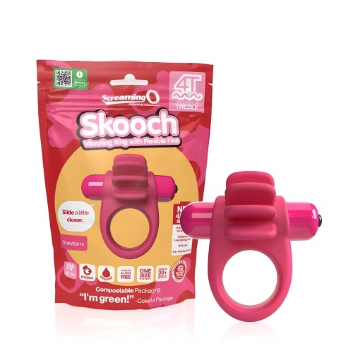 Screaming O 4t Skooch Strawberry - Vibrating Pleasure