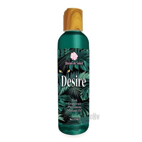 Aceite de Masaje con Feromonas Desire Pomelo Rosa 4 Oz.