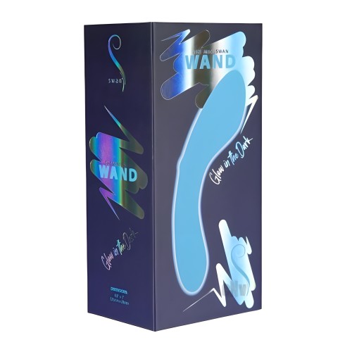 Mini Swan Wand Azul Brillante - Potente e Impermeable
