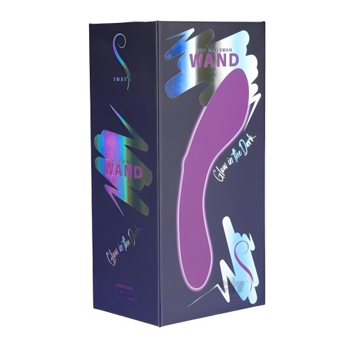 Buy Mini Swan Wand Glow-in-the-Dark Purple