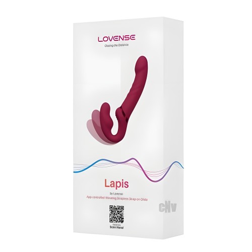 Lovense Lapis Vibrating Strapless Strap-on
