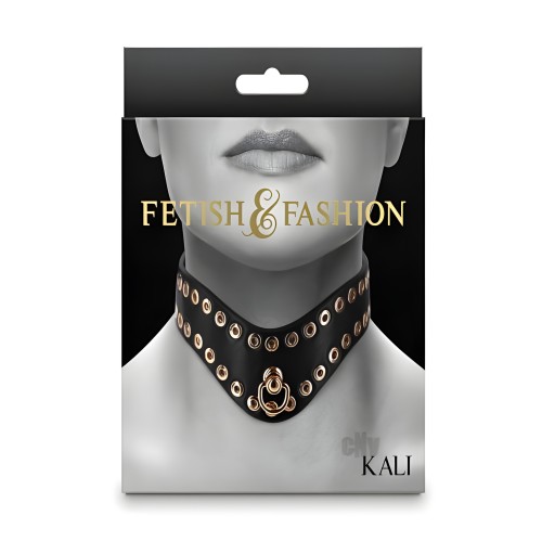 Fetish Fashion Kali Collar Blk/gld