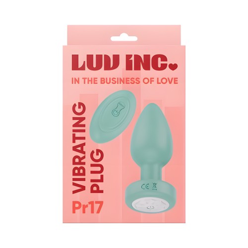 Luv Inc PR17 Vibrating Plug - Green