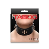 Collar Hustler Taboo Lilith Negro