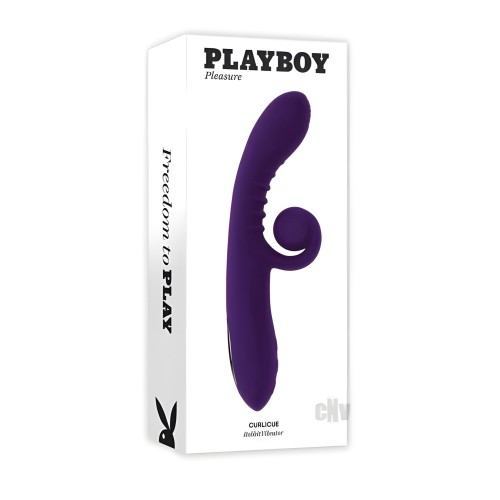 Playboy Curlicue Rechargeable Dual Stim Vibrator