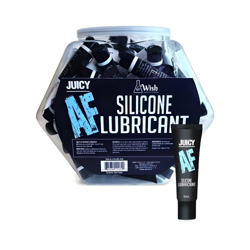 Juicy Af Silicone Lubricant - 10ml Fishbowl