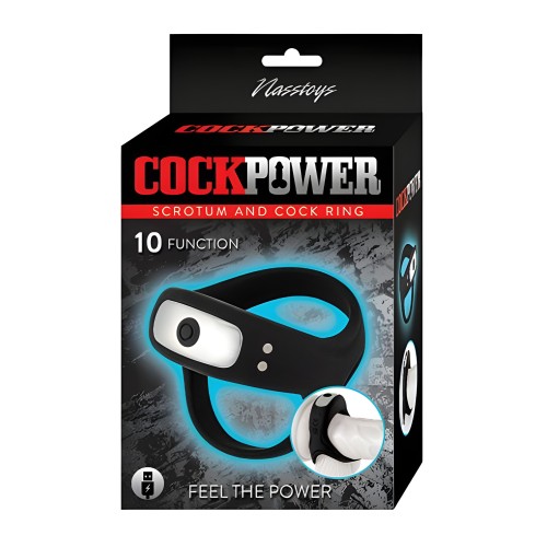 Cockpower Scrotum And Cock Ring