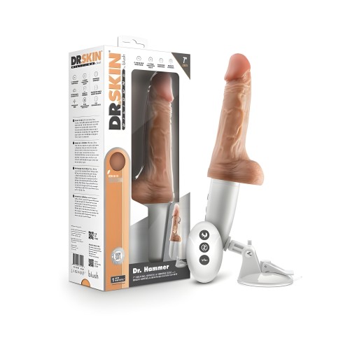 Dr. Skin Silicone Dr. Hammer Thrusting Dildo