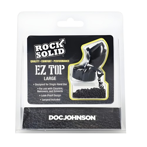 Rock Solid Ez Top Grande Negro