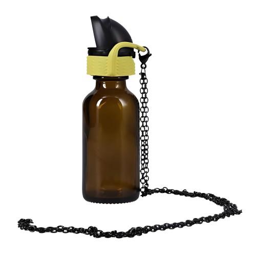 Rock Solid EZ Top Amarillo Mediano - Tapón a Prueba de Fugas para Uso con una Mano