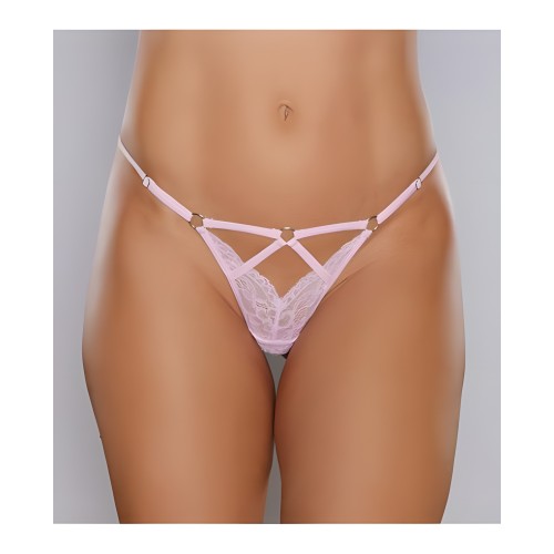 Adore Do Not Disturb Lace Thong - Comfort & Allure