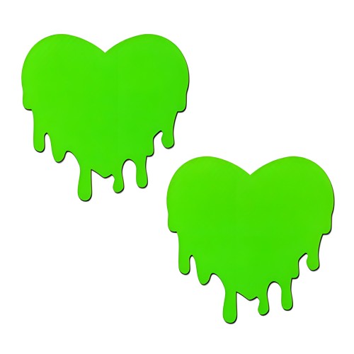 Pastease Corazones Derretidos Neon Verdes