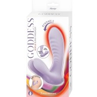 Goddess Heat Up Bunny Massager Lavender