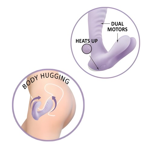 Goddess Heat Up Bunny Massager Lavender