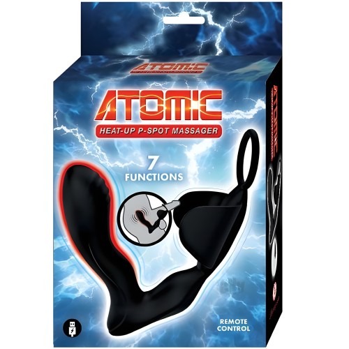 Atomic Heat-up P-spot Massager Black