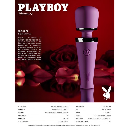 Playboy Mic Drop Wild Aster