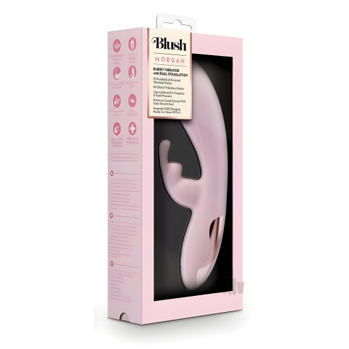 Vibrador Conejito Blush Morgan - Placer Intenso