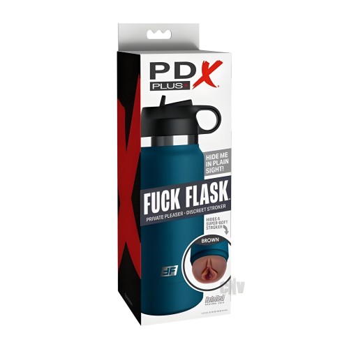 Pdx Plus Fuck Flask Stroker Privado - Marrón/Azul