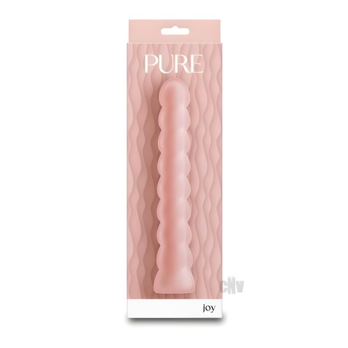 Vibrador Texturizado Pure Joy - Durazno