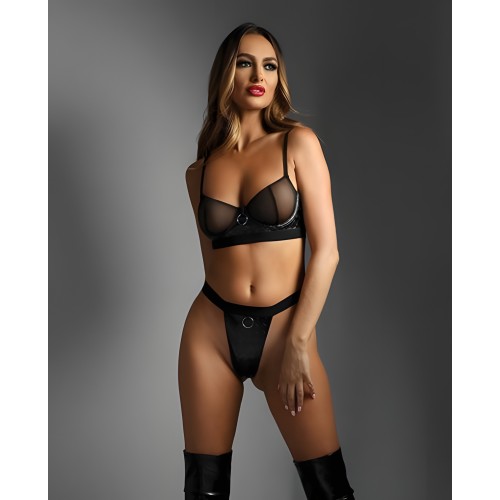 Wetlook Bra Set - Seductive Lingerie