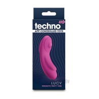 Techno Lucy App-controlled Panty Vibe With Magnet Magenta