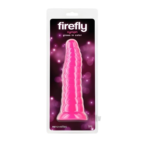 Firefly Nymph Glow-in-the-dark Dildo Pink